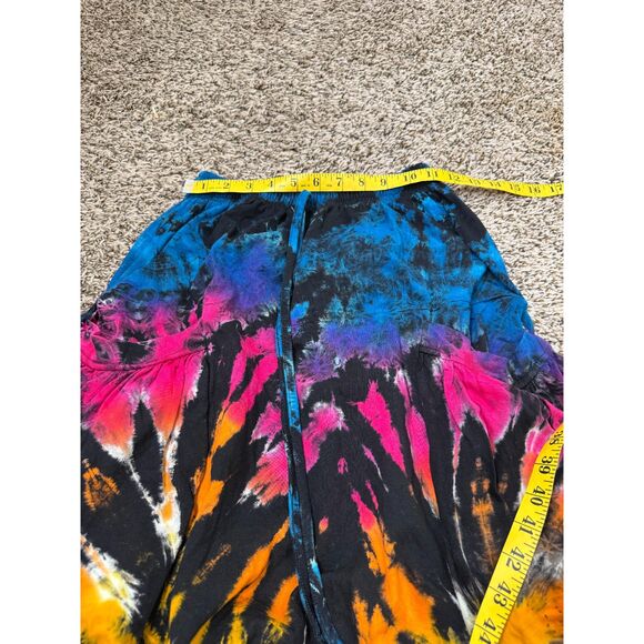 Kathmandu Imports Womens Tie Dye Harem Pants Sz S/M Hippie Boho Festival Indie - Picture 6 of 8